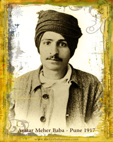مهربان شهریار ایرانی - پونا 1917 میلادی - اوتار مهربابا در سن 23 سالگی